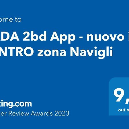 Apartamento Dada 2Bd App - Nuovo In Centro Zona Navigli Milán Exterior foto